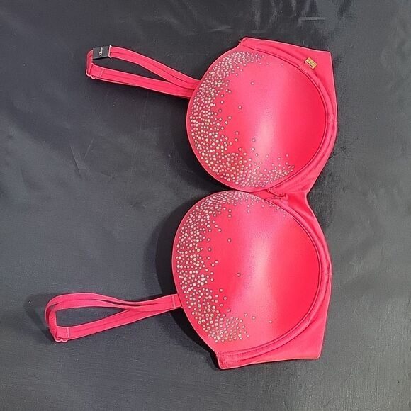 BRAND NEW  SPARKLE RED VICTORIA SECRET WOMEN"S BRA - Picture 5 of 11